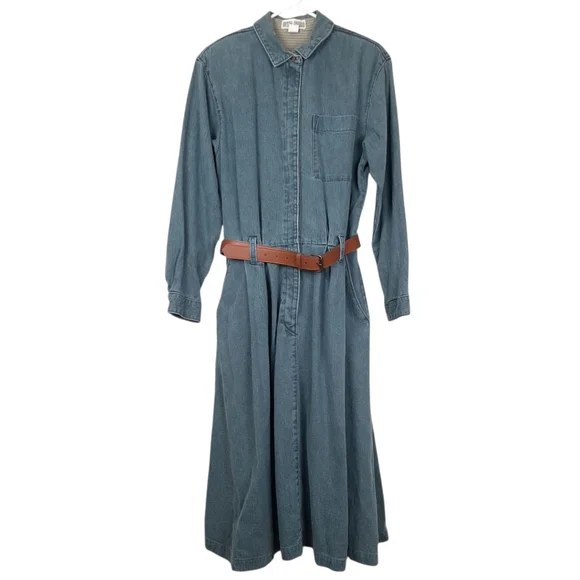 Vintage | Dresses | Gotcha Covered Vintage Denim Midi Shirt Dress Long Sleeve Coastal Cowgirl Fall | Poshmark Vintage | Dresses | Gotcha Covered Vintage Denim Midi Shirt Dress Long Sleeve Coastal Cowgirl Fall | Poshmark